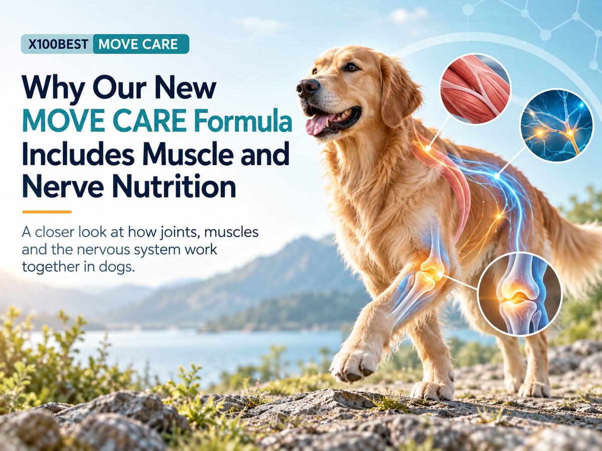 Why Our New MOVE CARE Formula Includes Muscle and Nerve Nutrition
