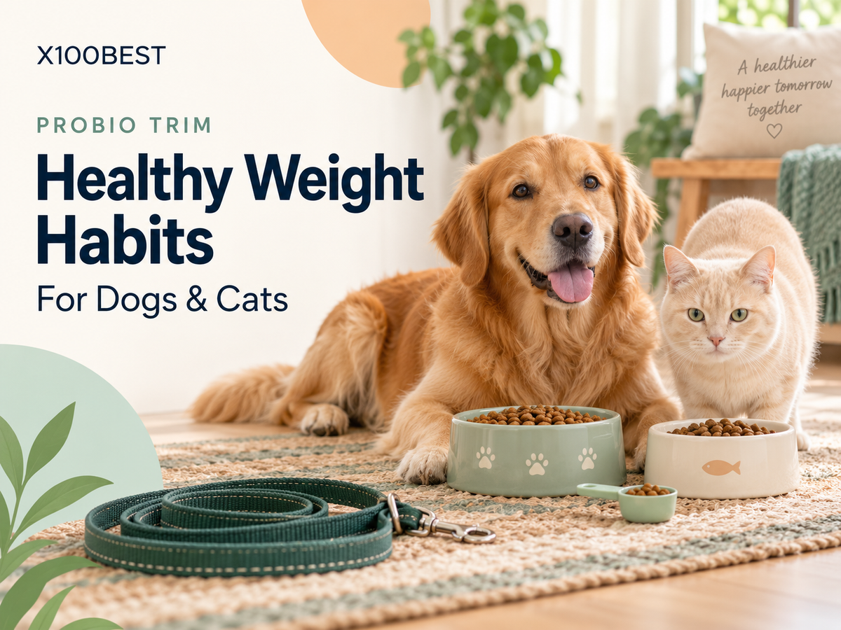 A Practical Weight Management Routine for Dogs and Cats