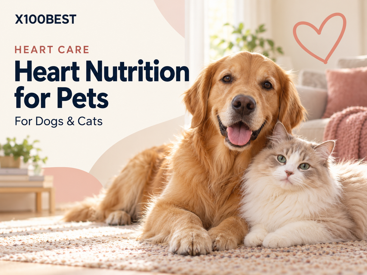 A Pet Parent Guide to Heart Nutrition for Dogs and Cats