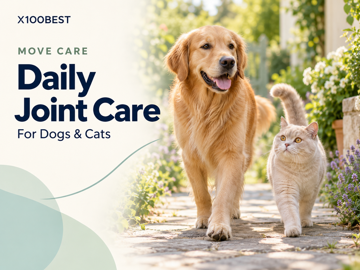 Daily Joint Care for Dogs and Cats with MOVE CARE