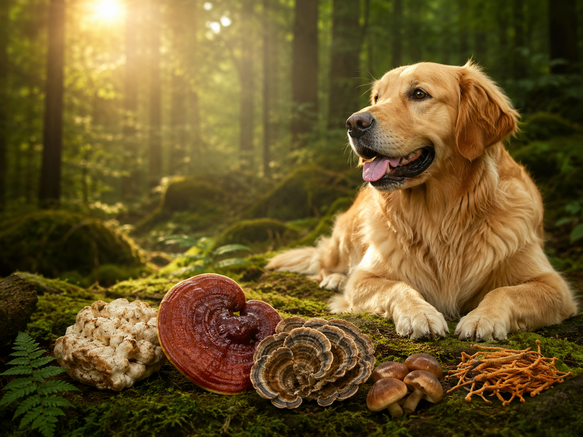 Functional Mushrooms for Dogs: Reishi, Turkey Tail and More