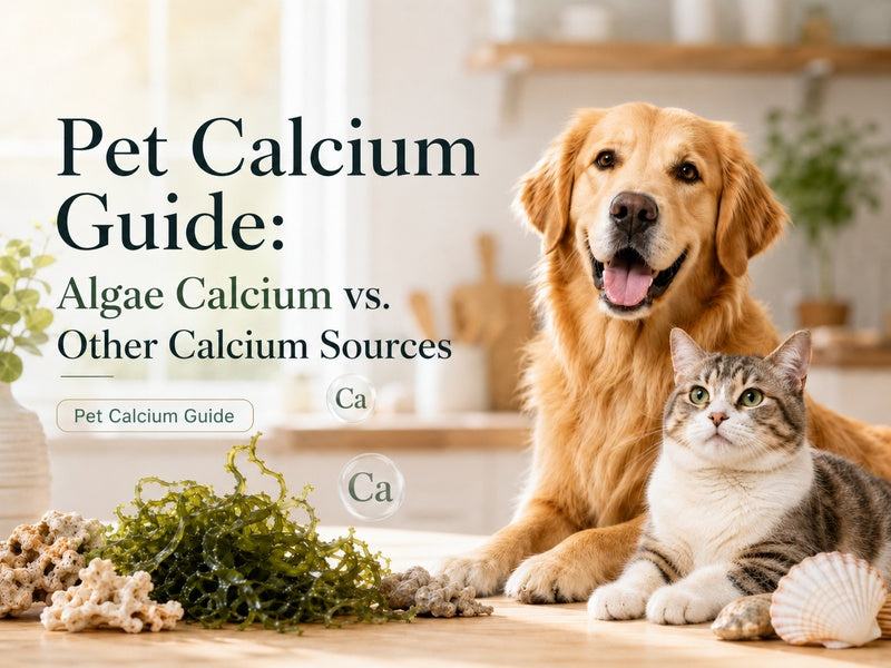 Pet Calcium Guide: Seaweed Calcium vs. Other Calcium Sources
