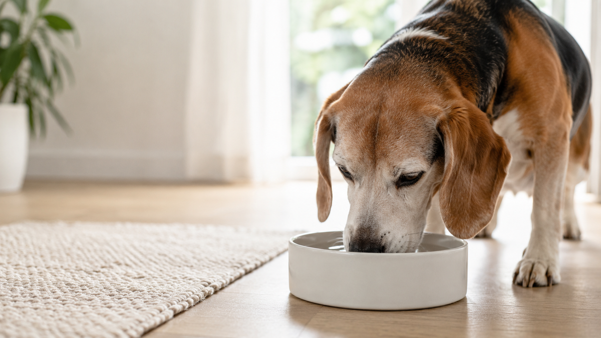 Senior Dog Drinking More Water: Kidney, Urinary, and Metabolic Warning Signs