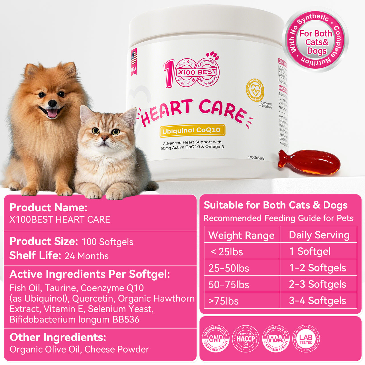 Pets Cardiac Support