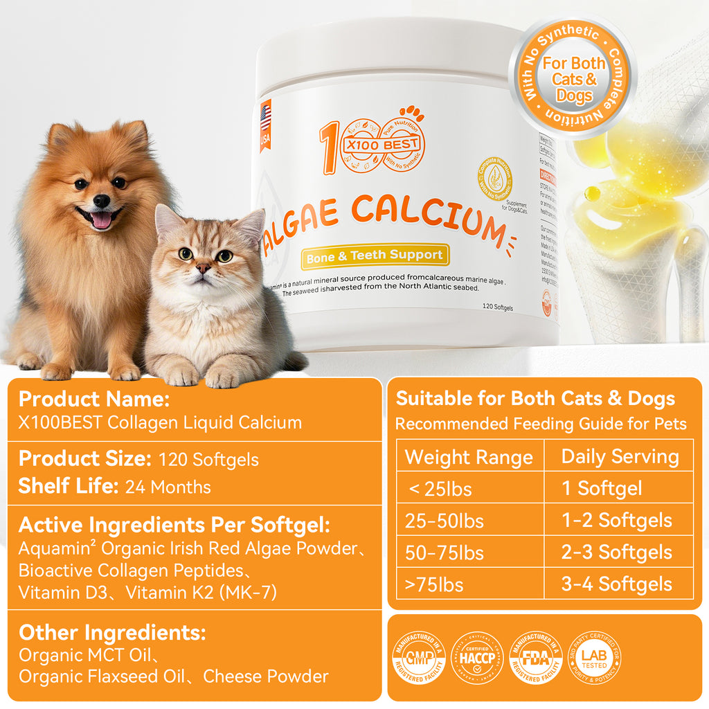 Pet Collagen Liquid Calcium